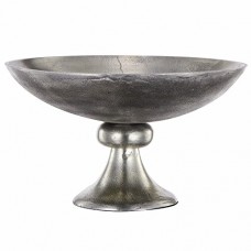 Antiqued Finish Aluminum Bowl   